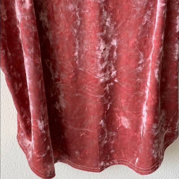 SOLD//Urban Outfitters Velvet Lace Trim Tank - Picture 5 of 8